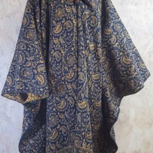 poncho cape met sjaal