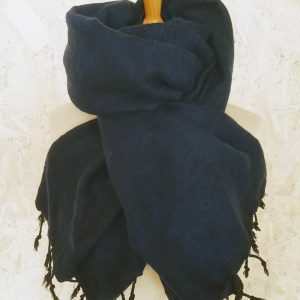 donkerblauwe sjaal nepal