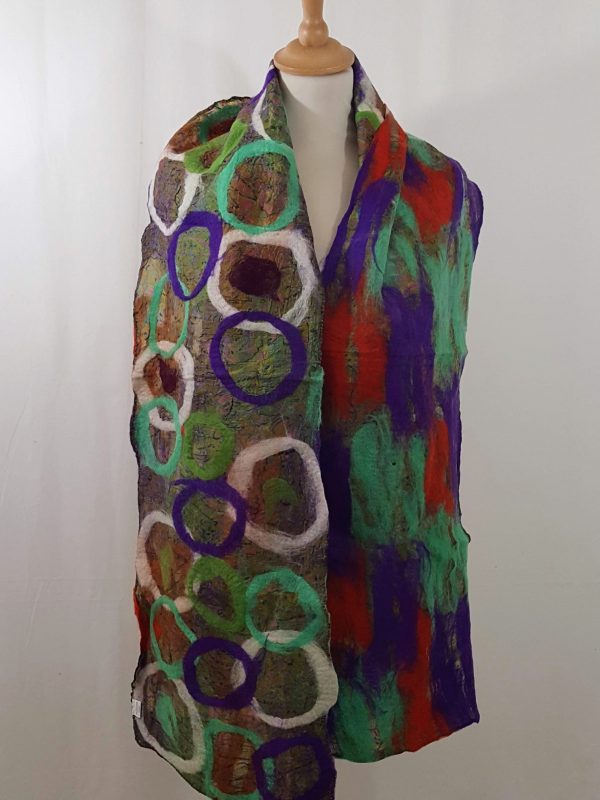 vilt zijde sjaal Nepal